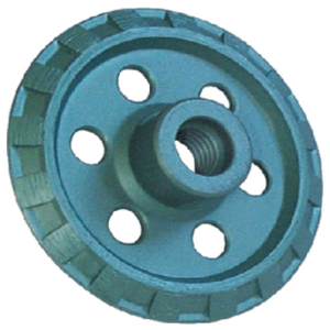 Tuck point blade V segment